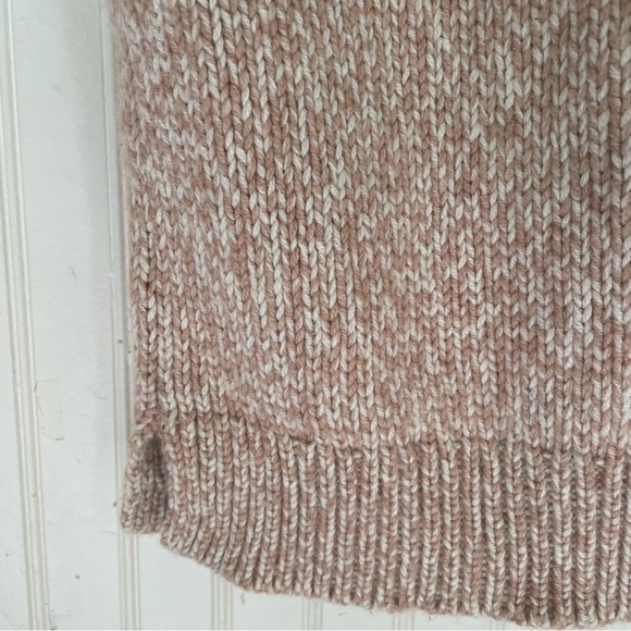 Madewell Marled Sleeveless Turtleneck Sweater, Small - Picture 7 of 8